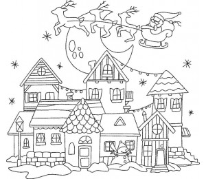 Stickdatei - Weihnachtsabend 2